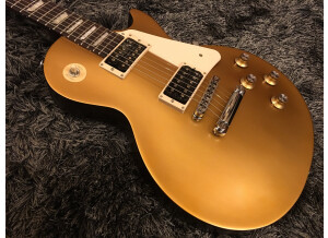 Gibson Les Paul Studio '50s Tribute Humbucker - Satin Gold Top Dark Back (80062)