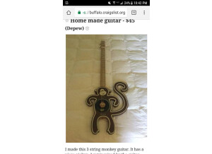HM monkey guitar