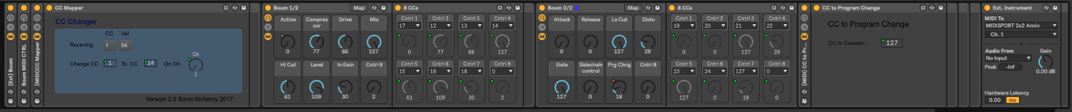 OTO BOUM - Warming Unit : télécommande Ableton