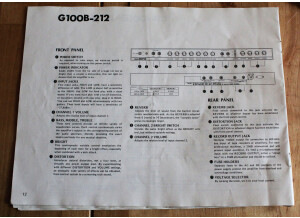 Yamaha G100B-212 (44566)