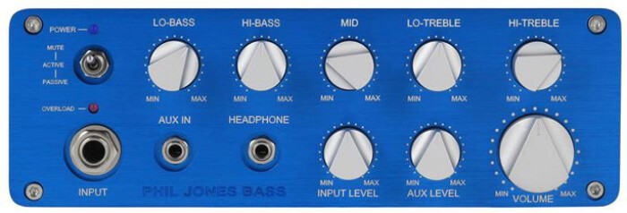 Phil Jones Bass PJB BP800 Bass Amp front panel Phil Jones Bass PJB BP800 Bass Amp front panel