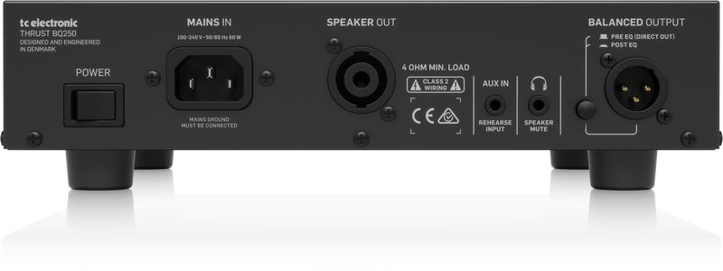 TC Electronic BQ250 : BQ250 P0CQU Rear L