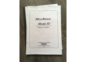 Mesa Boogie Mark IV Combo (2766)