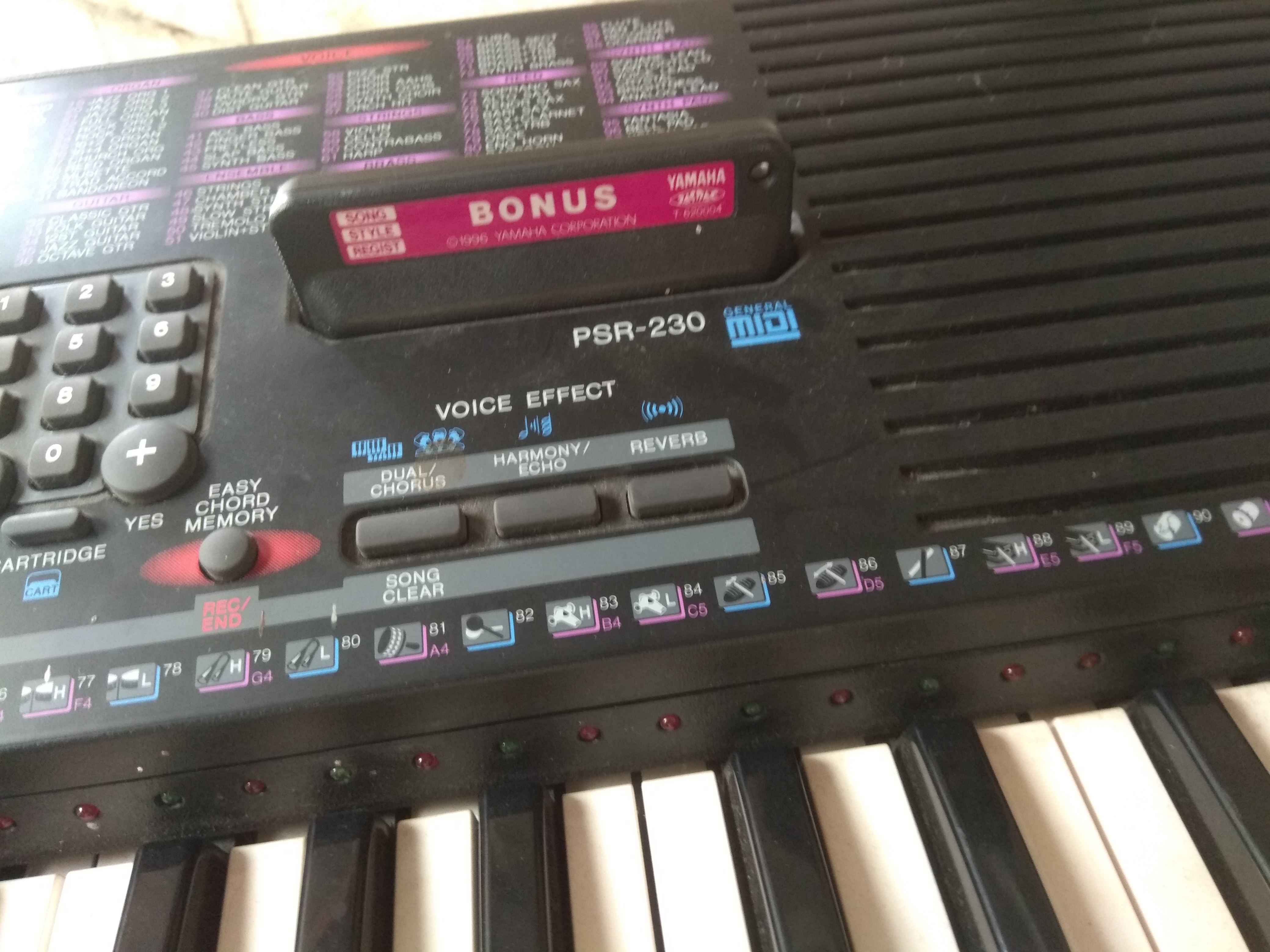 yamaha psr 230 price