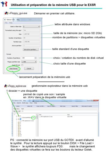 GOTEK notice disquette virtuel EX5R GOTEK notice disquette virtuel EX5R