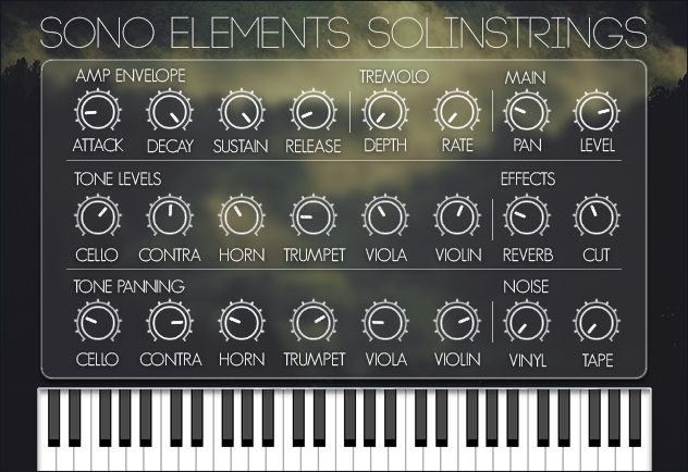 SolinStrings GUI