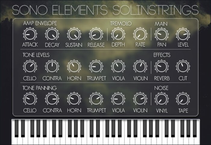 SolinStrings GUI SolinStrings GUI