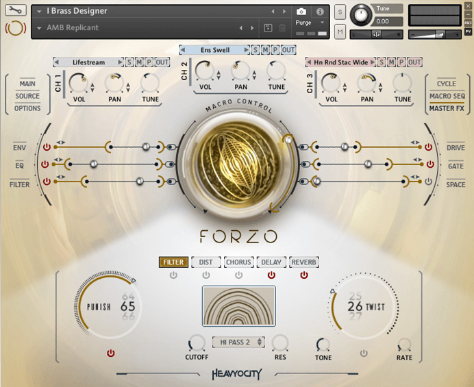 FORZO Brass Designer