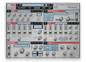 PUure Synth 2 GUI