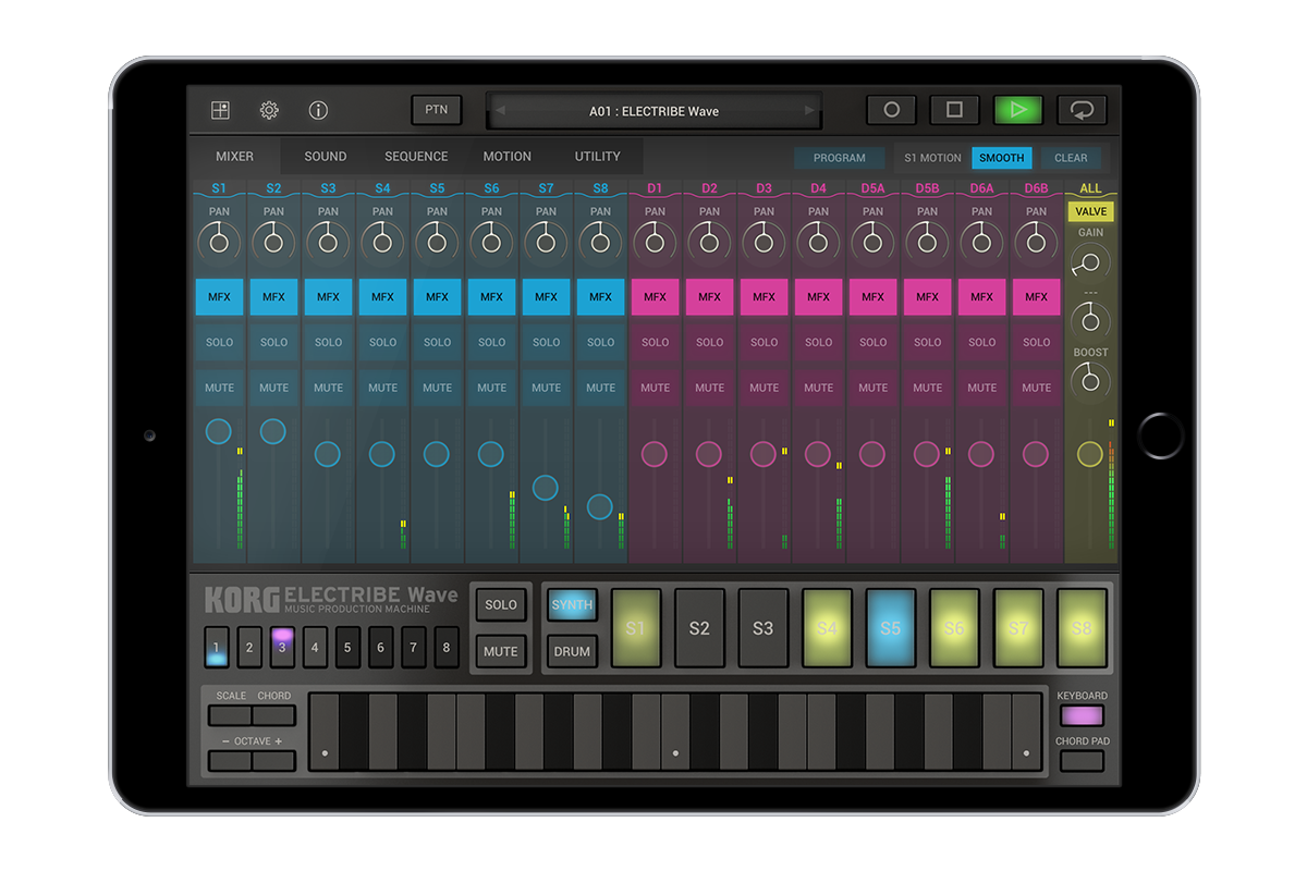 Korg Electribe Wave Mixer