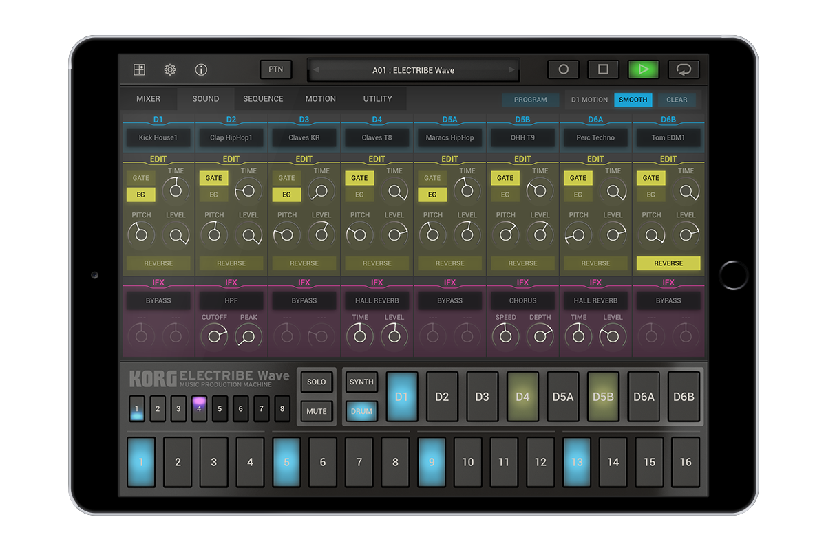 Korg Electribe Wave Drums
