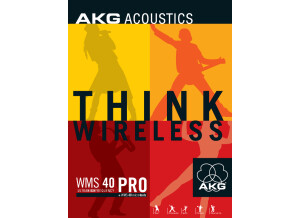 AKG WMS 40 guitarbug set diversity