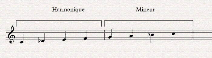 06 mineure harmonique inversée 06 mineure harmonique inversée