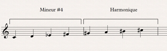 25 mineur #4 harmonique