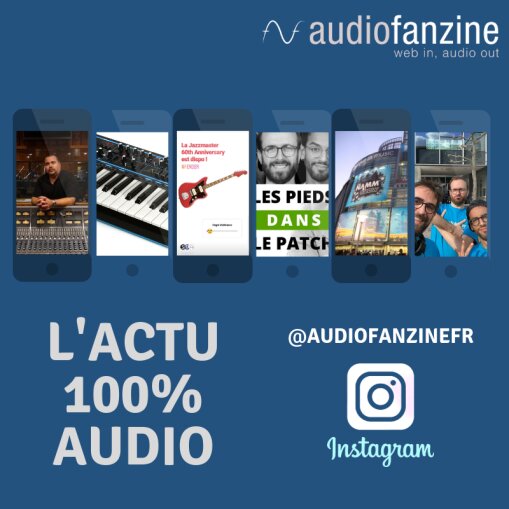 Audiofanzine : visuel news instagram4 Audiofanzine : visuel news instagram4