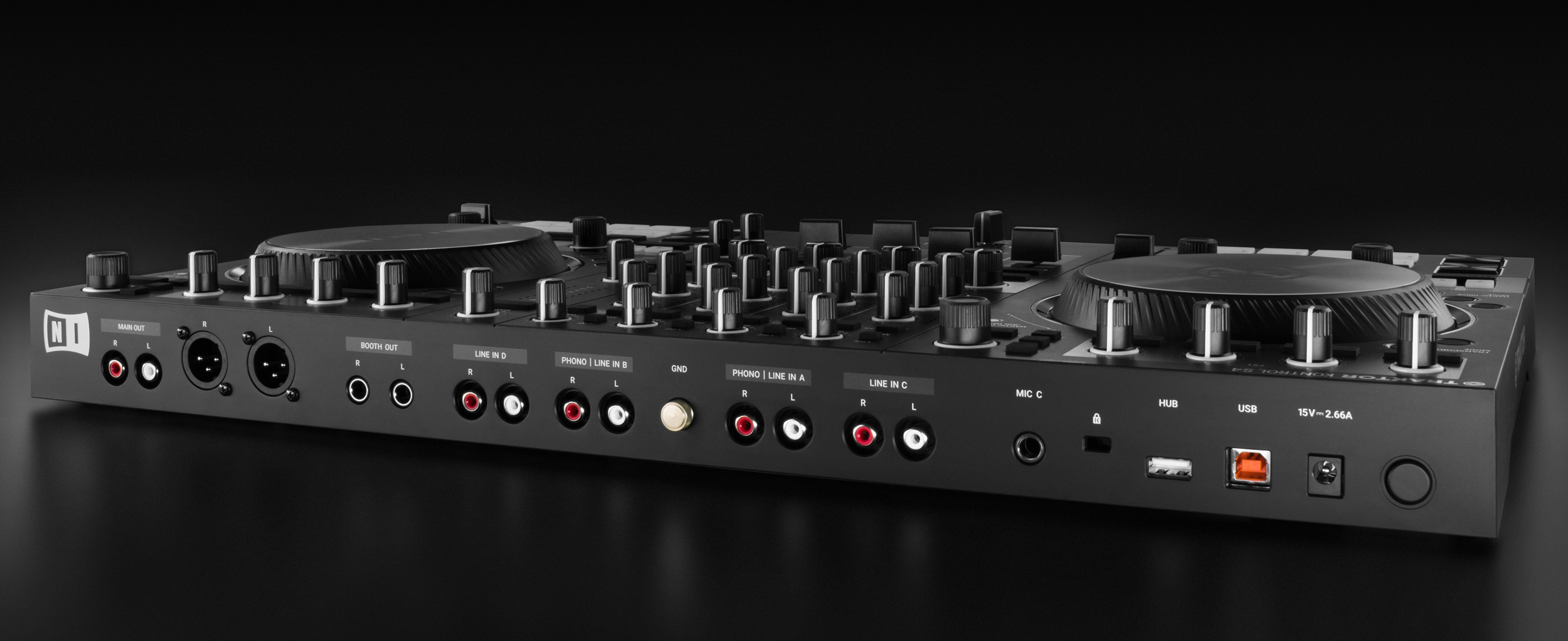 Native Instruments Traktor Kontrol S4 mk3 : TRAKTOR KONTROL S4 MK3 back