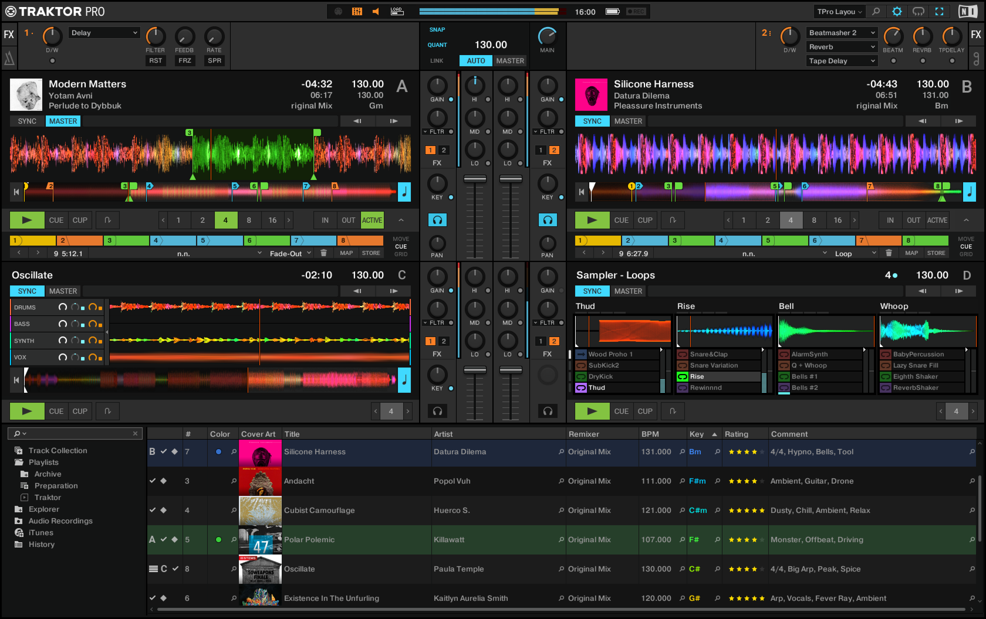 Native Instruments Traktor Kontrol S4 mk3 : TRAKTOR PRO 3 screenshot
