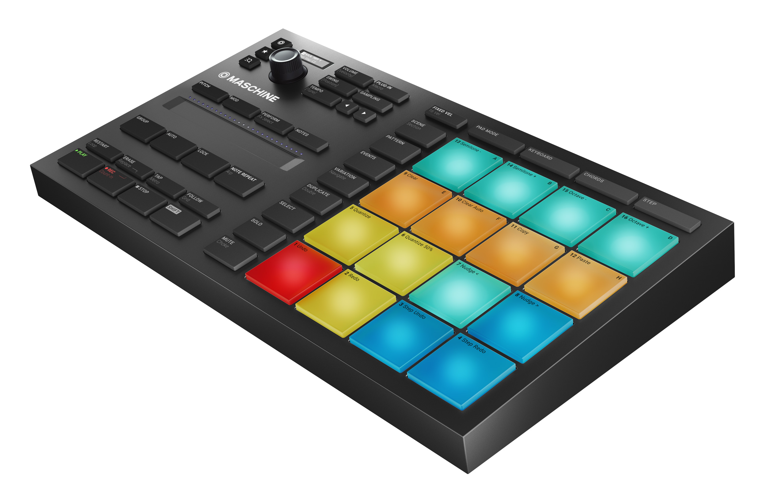 Native Instruments Maschine Mikro mk3 : NI MASCHINE MIKRO MK3 Rendering 06