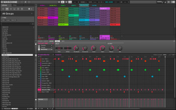 Native Instruments Maschine Mikro mk3 : MASCHINE Screenshot IDEAS VIEW