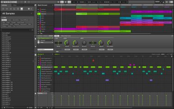 Native Instruments Maschine Mikro mk3 : MASCHINE Screenshot ARRANGE VIEW Native Instruments Maschine Mikro mk3 : MASCHINE Screenshot ARRANGE VIEW