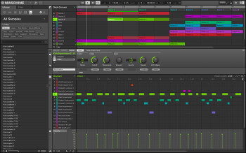 Native Instruments Maschine Mikro mk3 : MASCHINE Screenshot ARRANGE VIEW Native Instruments Maschine Mikro mk3 : MASCHINE Screenshot ARRANGE VIEW