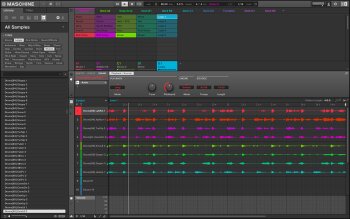 Native Instruments Maschine Mikro mk3 : MASCHINE Screenshot SAMPLER Native Instruments Maschine Mikro mk3 : MASCHINE Screenshot SAMPLER