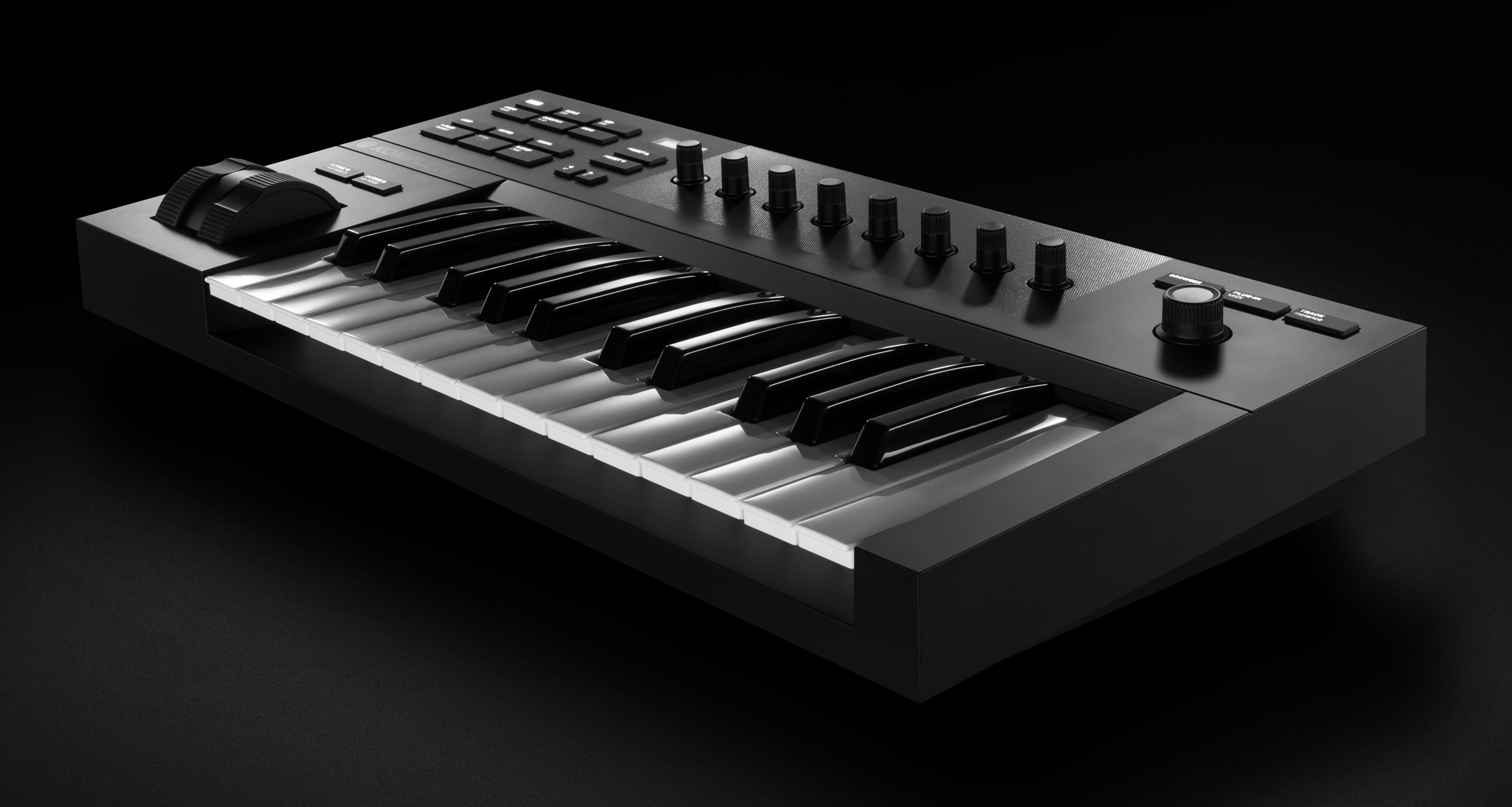 Native Instruments Komplete Kontrol A25 : KOMPLETE KONTROL A25 side right
