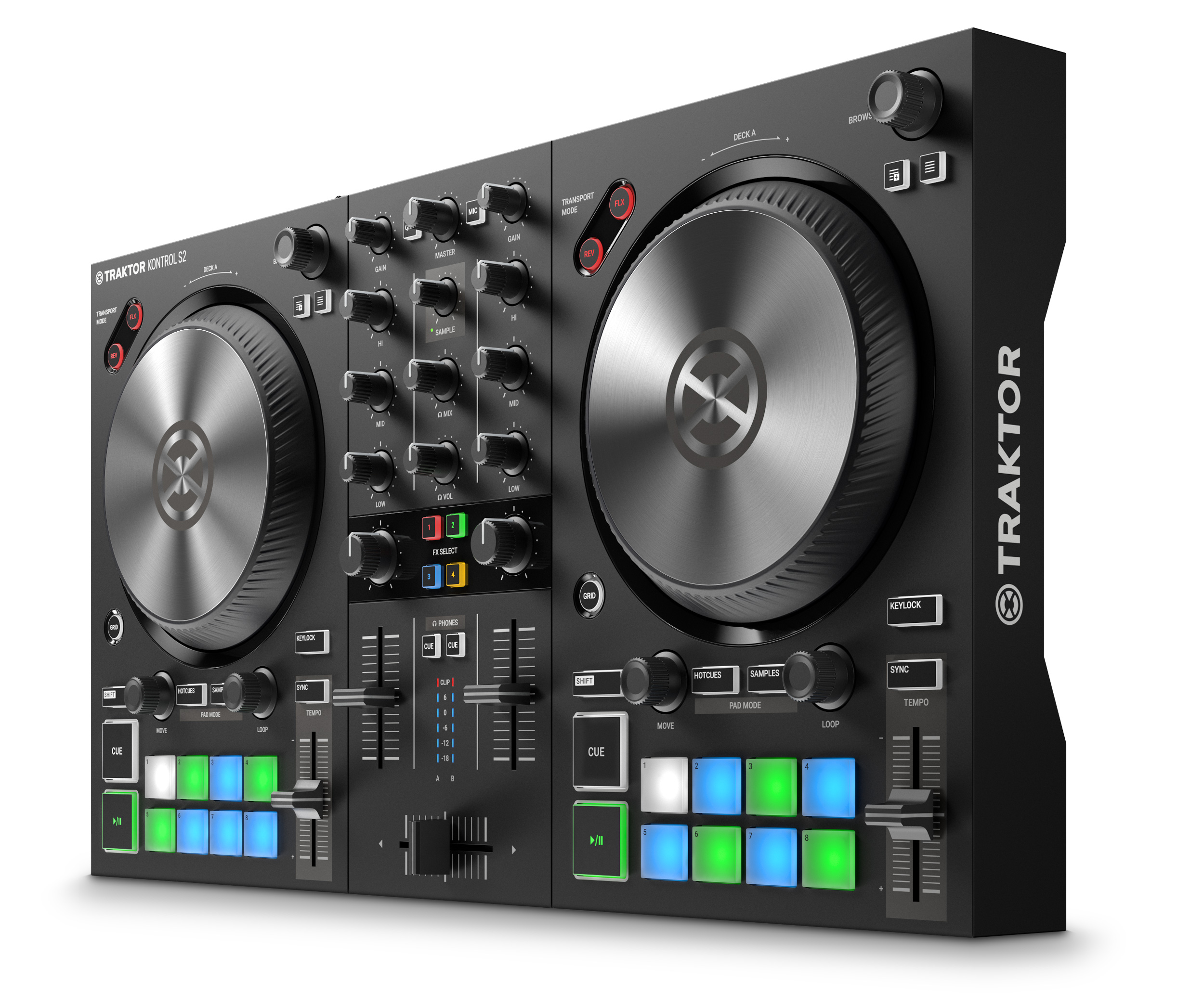 Native Instruments Traktor Kontrol S2 mk3 : TRAKTOR KONTROL S2 MK3 8 shadow