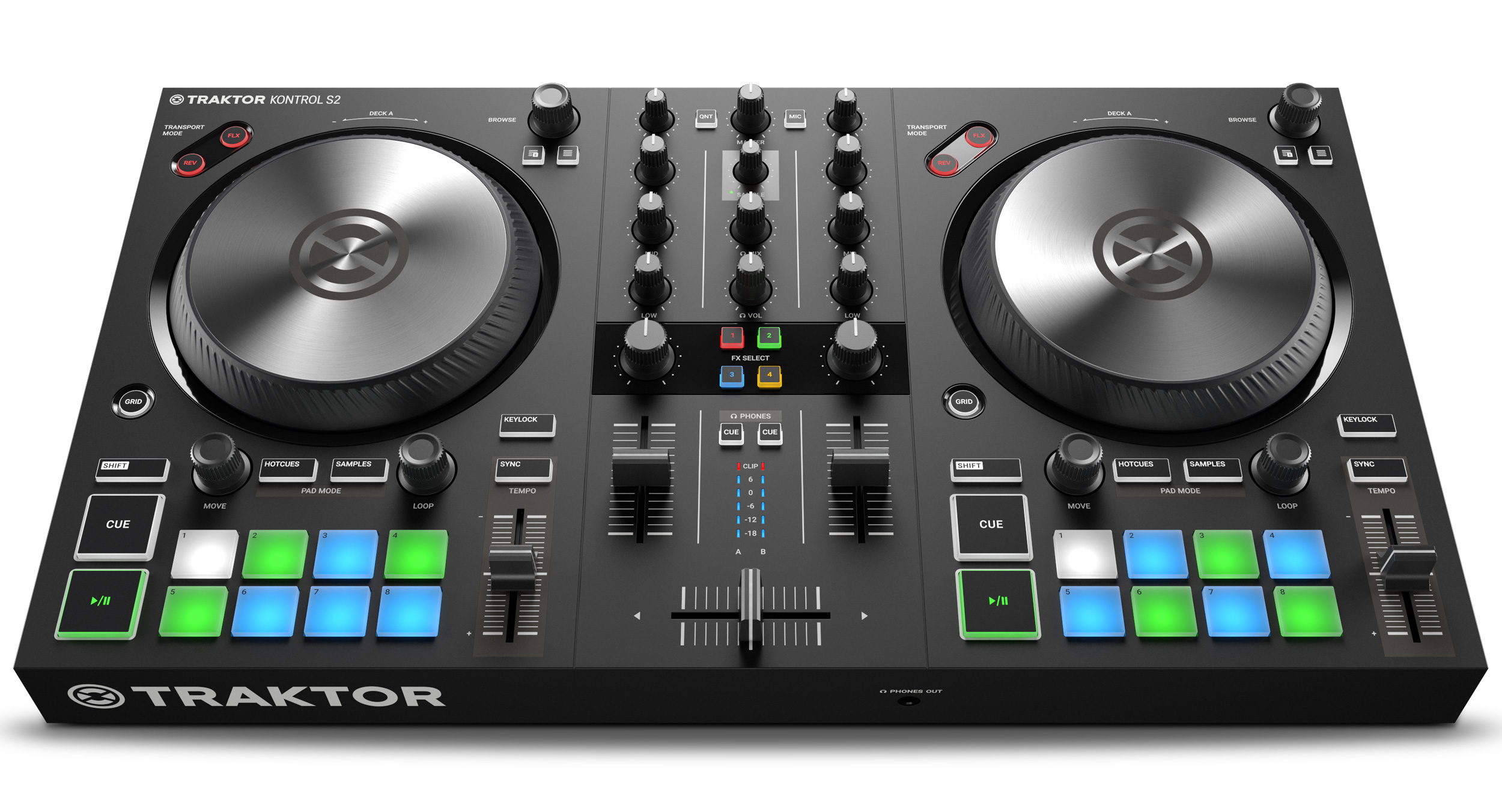 Native Instruments Traktor Kontrol S2 mk3 : TRAKTOR KONTROL S2 MK3 6 shadow