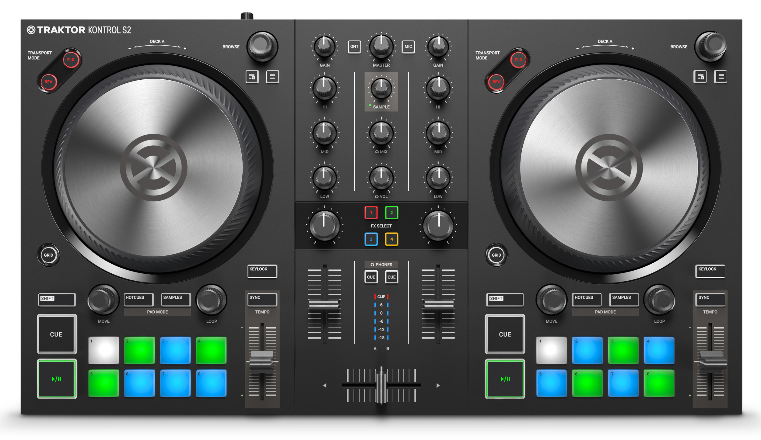 Native Instruments Traktor Kontrol S2 mk3 : TRAKTOR KONTROL S2 MK3 10 shadow