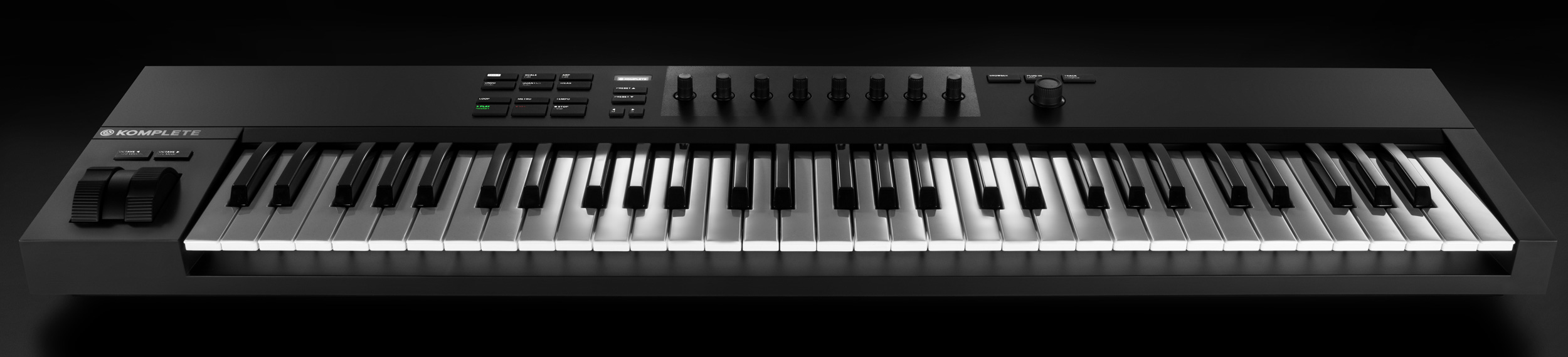 Native Instruments Komplete Kontrol A61 : KOMPLETE KONTROL A61 front