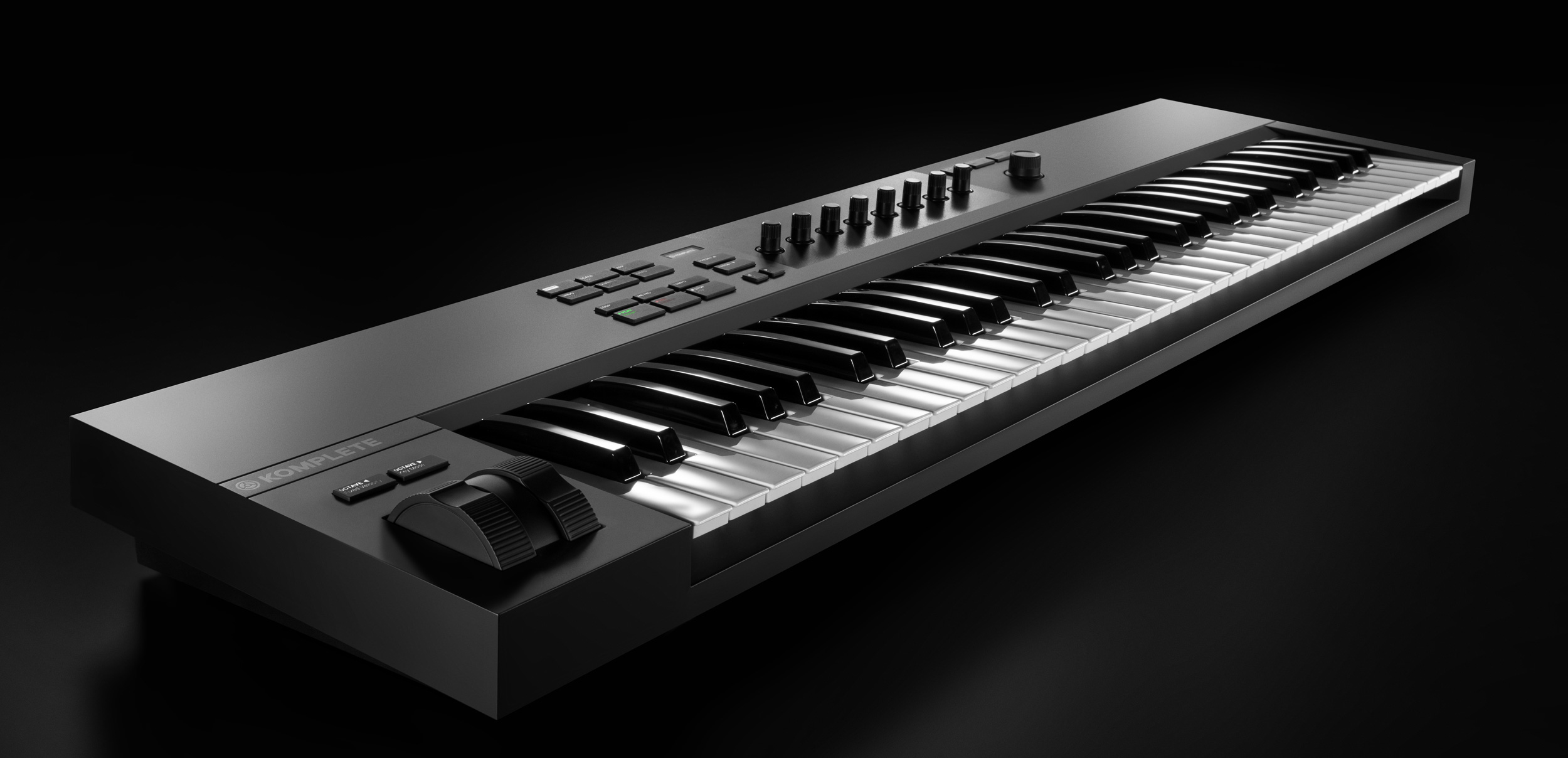 Native Instruments Komplete Kontrol A61 : KOMPLETE KONTROL A61 side left