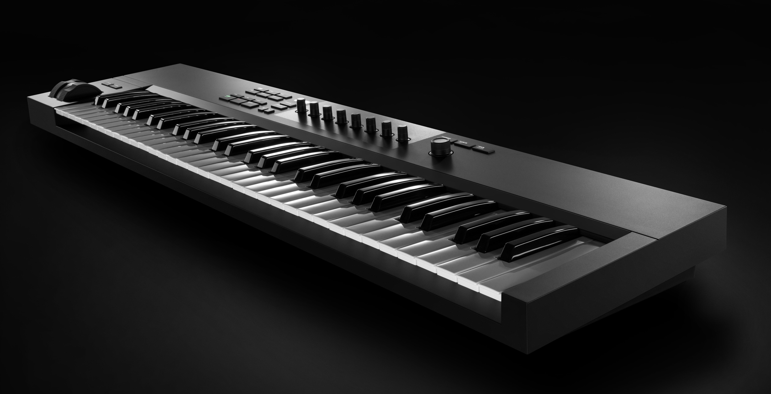 Native Instruments Komplete Kontrol A61 : KOMPLETE KONTROL A61 side right