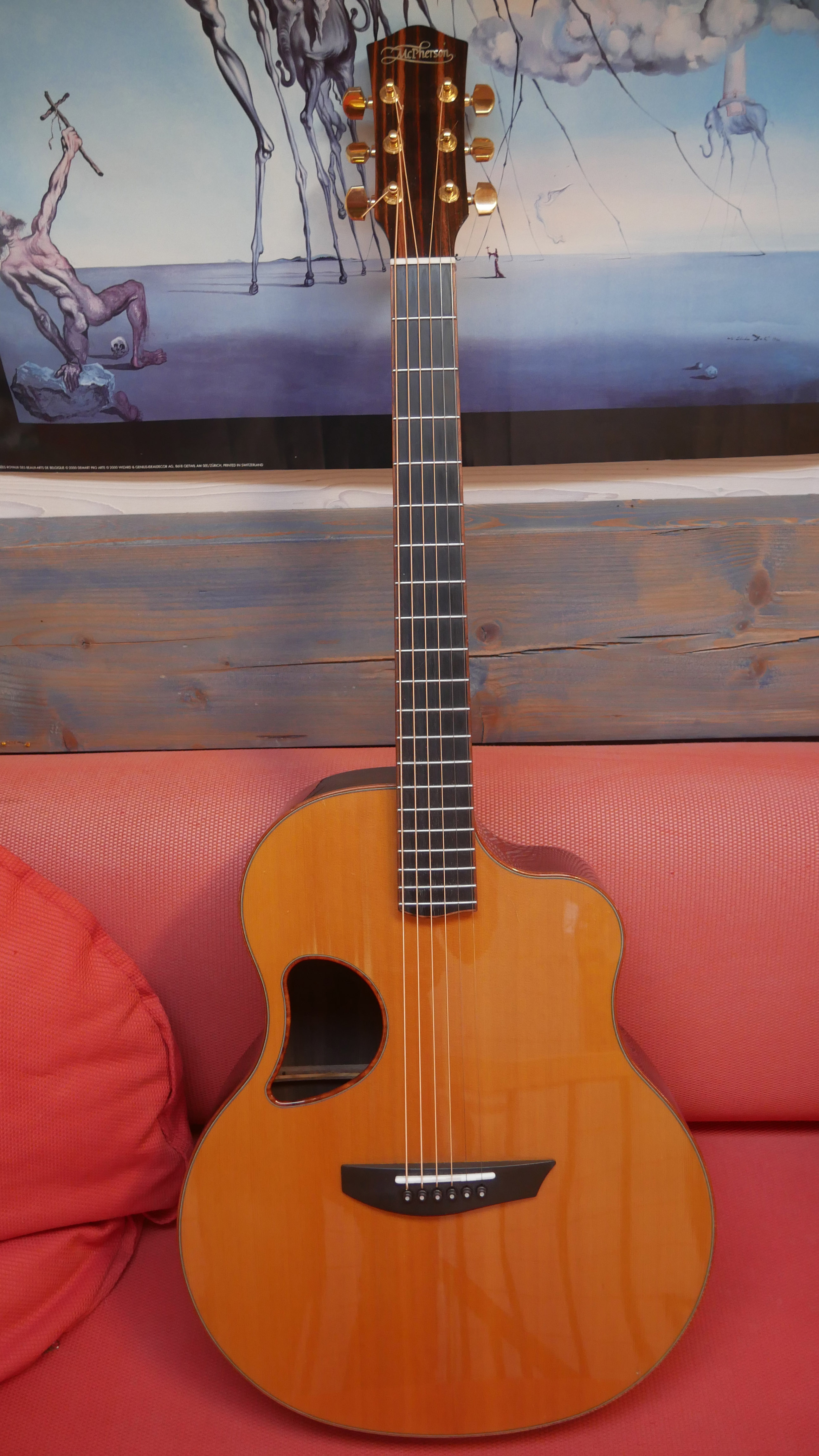 McPherson Guitars MG 4.5 Macassar Ebony/Port Oxford Cedar