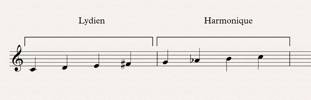 11 v&eacute;ritable lydien harmonique