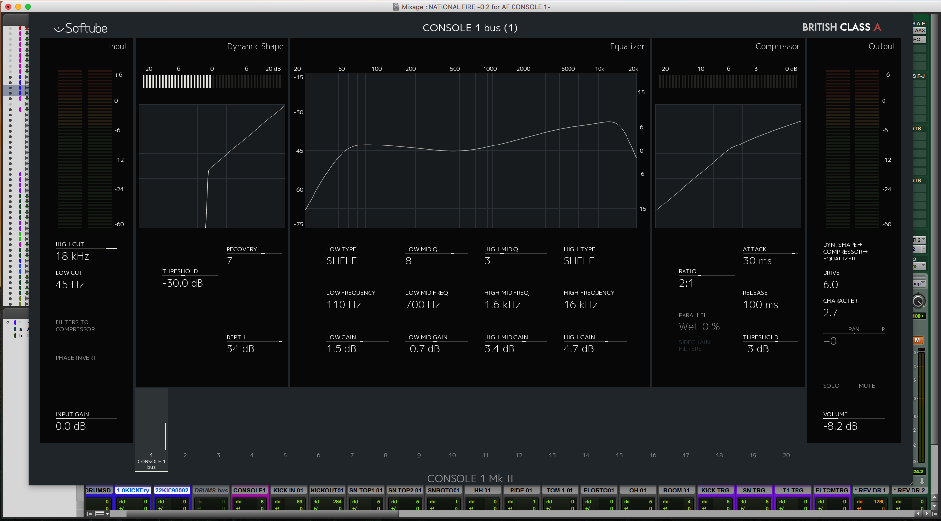 3 1 KICK BRITISH CLASS A Settings 1