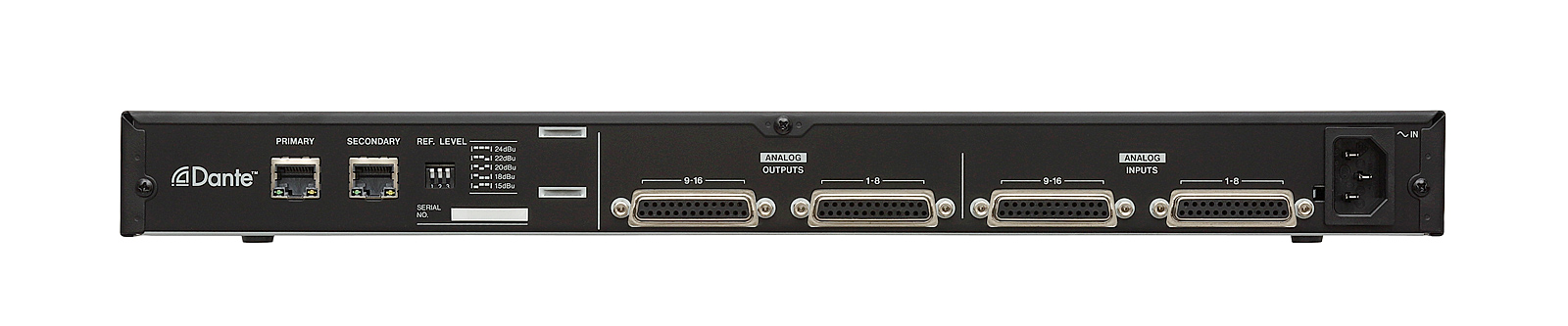 Tascam ML-16D : ml-16d_rear