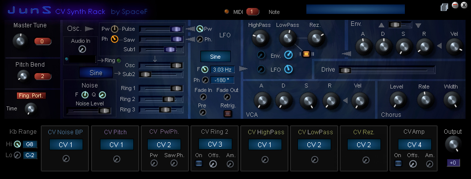 Sonic Core SCOPE Xite-1 : JUNZ
