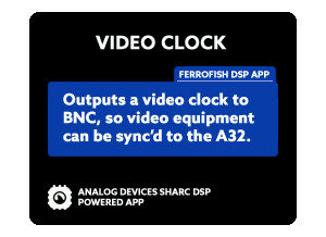 A32 Video Clock