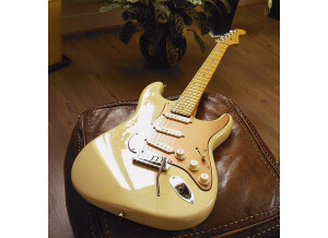 Fender American Deluxe Stratocaster V-neck Honey Blonde