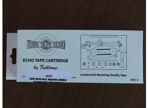 Fulltone ETC-1 Replacement Tape Cartridge (20724)