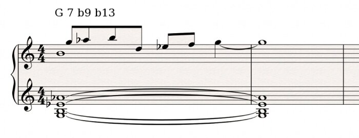 G-7-b9-b13 G-7-b9-b13