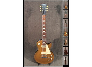 Gibson Les Paul Studio '60s Tribute Darkback - Satin Gold Top Dark Back (23848)