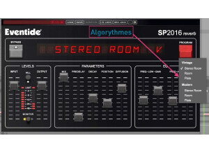 Eventide SP2016 Reverb