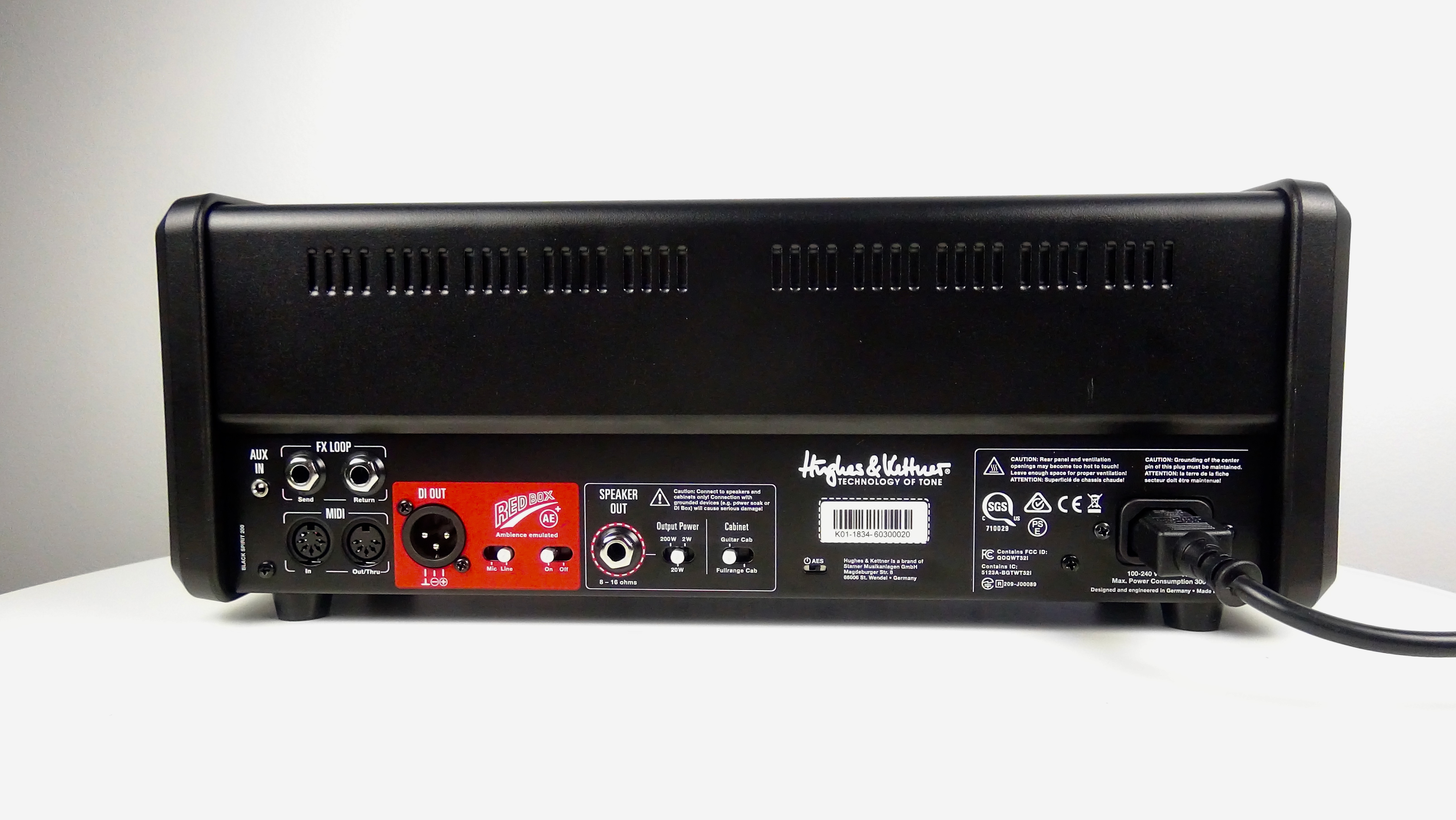 Hughes &amp; Kettner Black Spirit 200 : Hughes &amp; Kettner Black Spirit 200 - 5