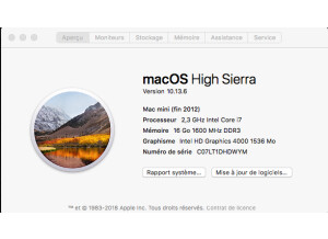 Apple Mac mini late-2012 core i7 2,3 Ghz (18865)