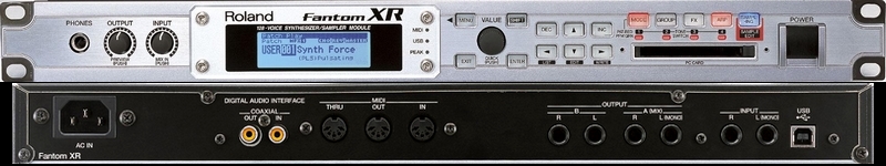 Roland Fantom XR (Front+Rear) LR