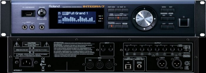Roland Integra-7 (Front+Back) LR Roland Integra-7 (Front+Back) LR