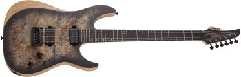 Schecter Reaper-6 : REAPER-6 CHARCOALBURST TILT Schecter Reaper-6 : REAPER-6 CHARCOALBURST TILT