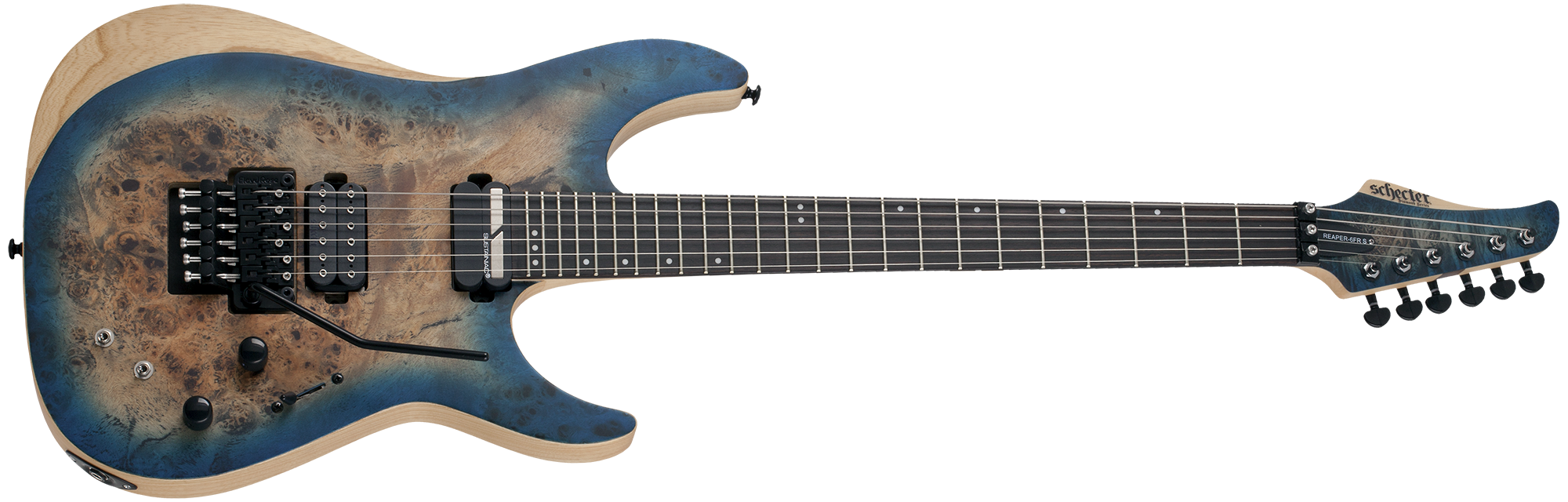 Schecter Reaper-6 FR S : REAPER-6 FR-S SKYBURST TILT$